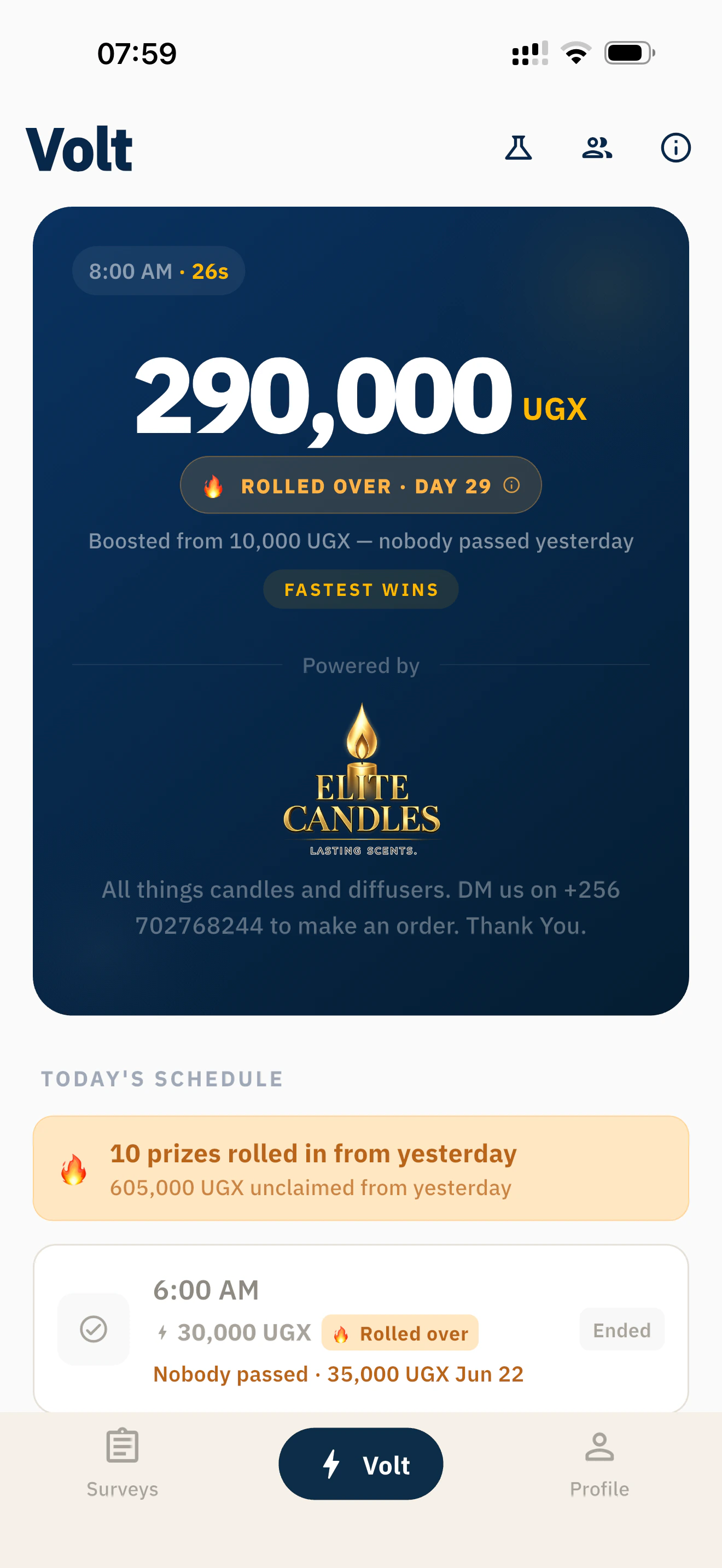 Volt, the consumer app by CoreIntelligence