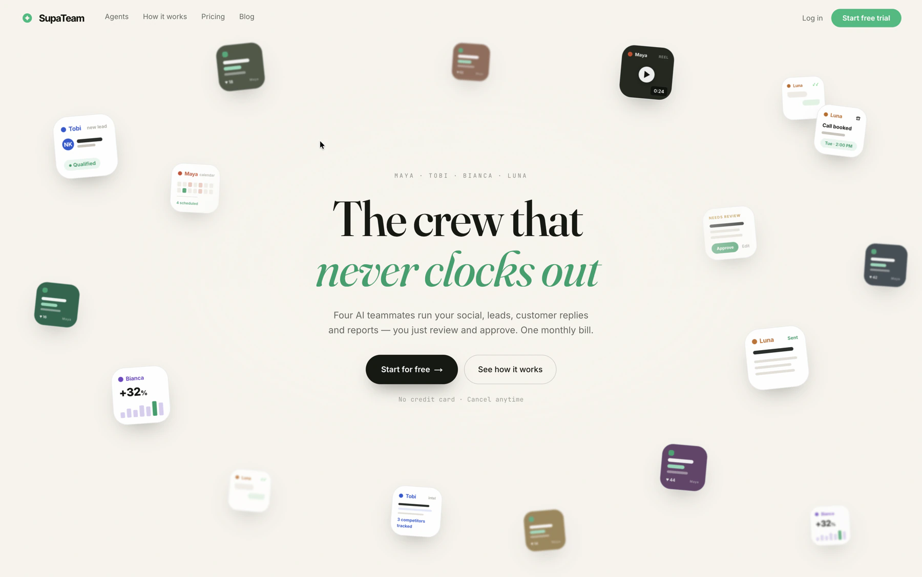 SupaTeam — the crew that never clocks out